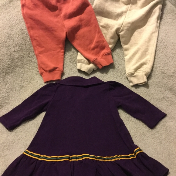🧨 Ralph Lauran Purple dress 2 pull on sweatpants - Picture 4 of 8